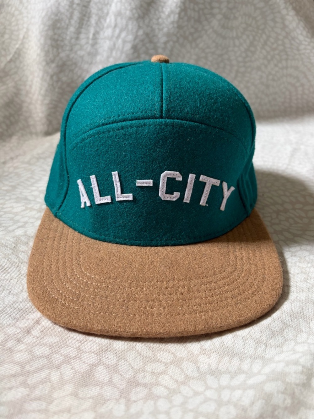ALL-CITY Cycles Wool Seven Panel Hat